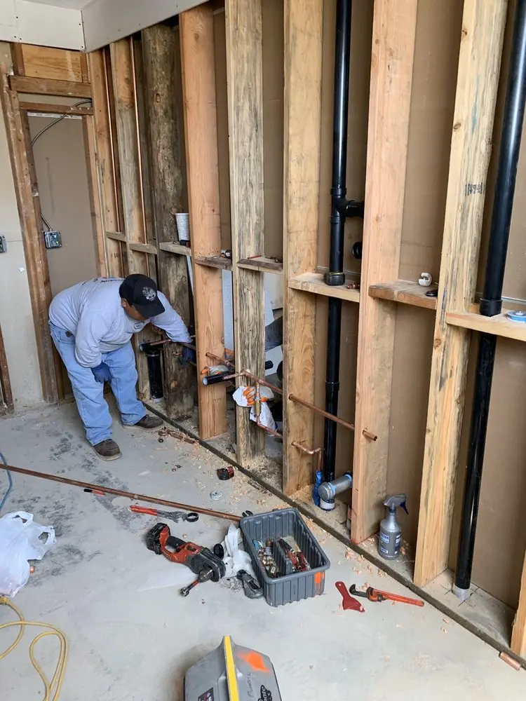 Commercial rough-in plumbing for Commercial Plumbing in Lakeville